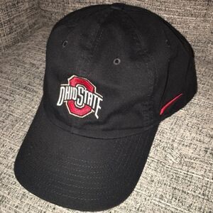 Authentic Black Nike DriFit Coaches Ohio State Buckeyes Football baseball cap